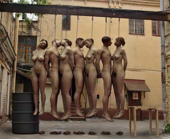 Women being hanged neck bound nude hot girls wallpaper