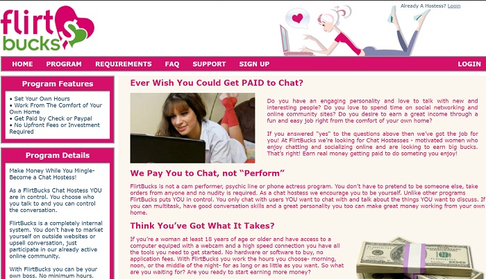 Adult chat operators work from home canada