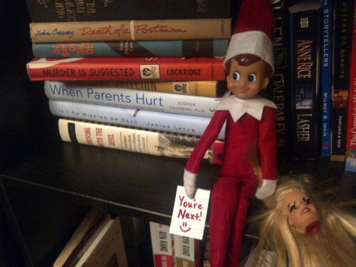 Elf on the shelf glory hole