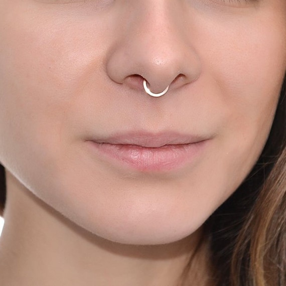 Request answer nose ring and monroe piercing