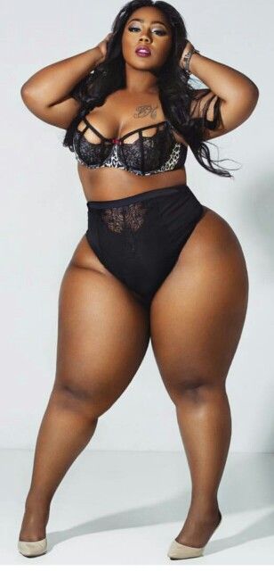 Big black sexy woman