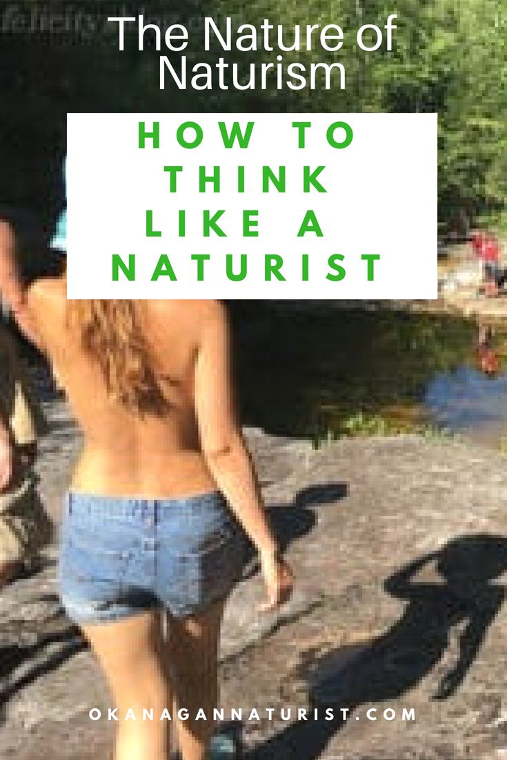 Young naturist nudist